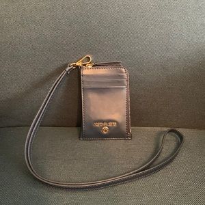 Michael Kors Jet Set Charm Small Leather ID Lanyard